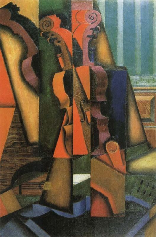 Juan Gris Fiddle and Guitar China oil painting art